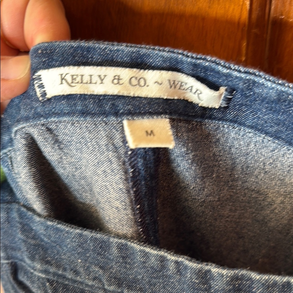 Denim Dress with Pockets - Picture 2 of 6